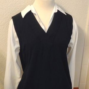 Collared Sweater Shirt